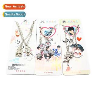 pack jew necklace small packs two fashi simple couple