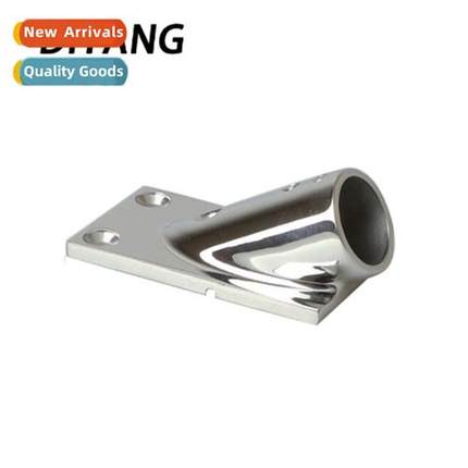 316 Rust Steel Square Bottom Pipe Holder 22/25mm Yacht Ship