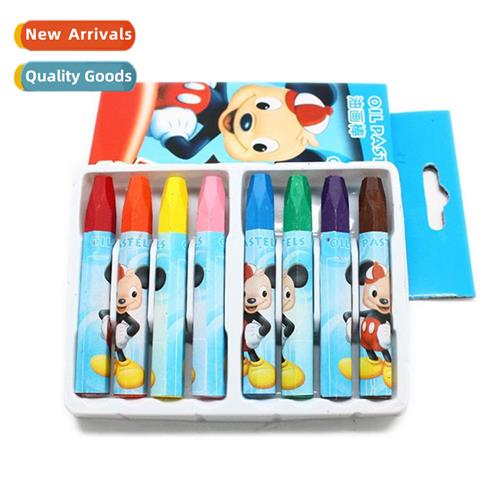 Provide 8 colors crays plastic crays Multiple kinds  childre