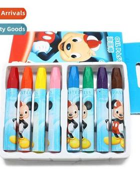 Provide 8 colors crays plastic crays Multiple kinds  childre