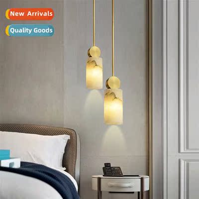 New Chinese light luxury small marble chelier Scinavian pers