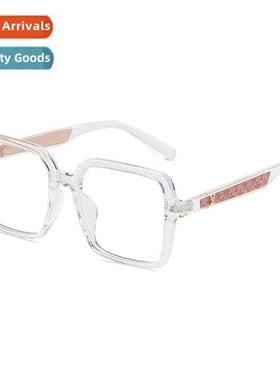 14522 Simple  versatile square frame 2023 new TR90 nd  anti-