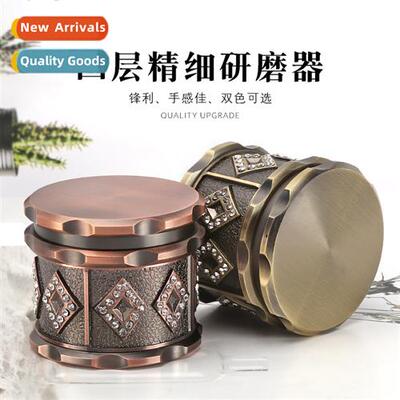 New Zinc Alloy Cigarette Sharpener 4 Layers Column Bucket Oc