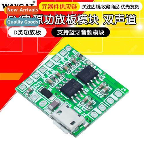 Class D Power Amplifier Board 5V Power  Amplifier Board Dual