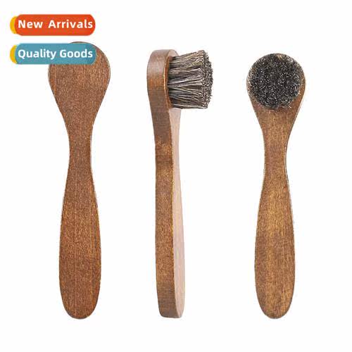 Hle lg maple brush wh horse bristlesCleaning brush for gloss
