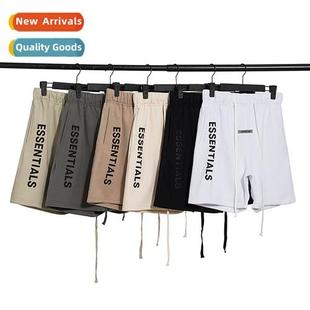 Essentials Repeat Shorts FOG Print Padded Letter Tide Line