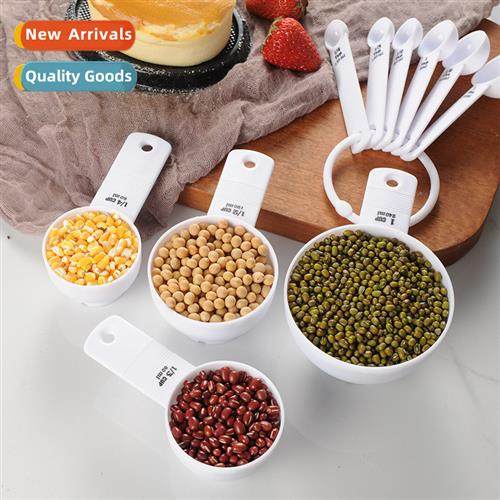 Black  Whe Keychain Measuring Cups Measuring Spos 10 Pcs Pla