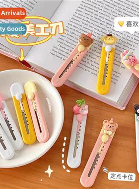 Carto mini art knife students hbook wh paper cutter statiery