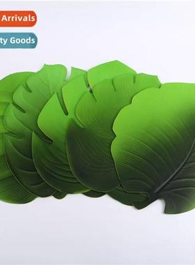 Plant turtle back leaf dinner mat heat insulating mat simula