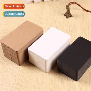 Whe Black Kraft DIY Card Painted Message