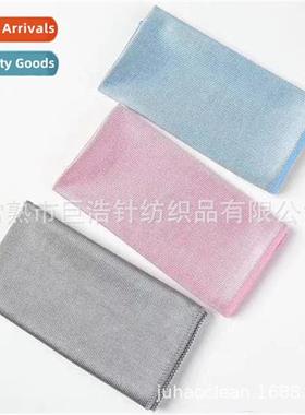 Micriber glass cleaning towel lint-free household rags glass