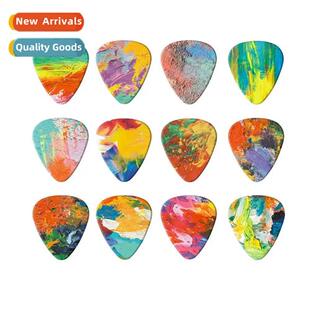 Colorful Guar Plectrums Accessories Painted Ukulele Plectrum