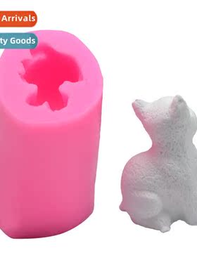 DIY Baking Tools Cat Moulds Flip Chocolate Cake Decorati Liq