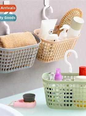 Plastic Bathroom Rotatable Hanging Storage Basket Kchen Stor
