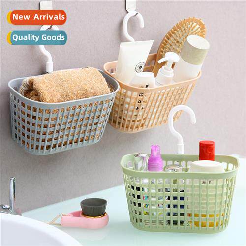 Plastic Bathroom Rotatable Hanging Storage Basket Kchen Stor