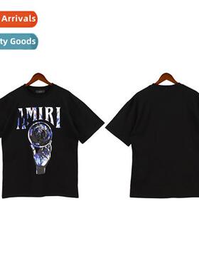 Correct am spring  summer new sci-fi print high set casual l