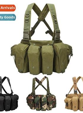 Tactical Vest Belly Pocket Milary Fan AK Chest Carrying Equi