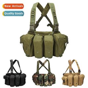 Tactical Vest Belly Pocket Milary Fan AK Chest Carrying Equi