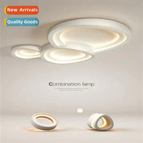 Minimalist living room lamp cream wind modern simple atmosph