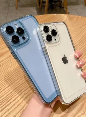 适用Apple 15 14Promax Mirror Guard Space Case iPhone 12 Acry