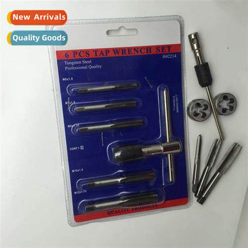 Work 6PC Tap Slab Thread Reamer Set 6 Piece Tapping Reamer S