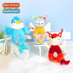 Baby h grasp rattles newborn grip training soothing doll bab