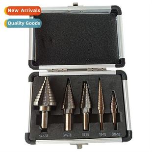 shank inch aluminum set triangular drill 5PC5pcs step