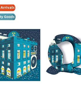 2023 fall and winter new cstructi building printing ladies s