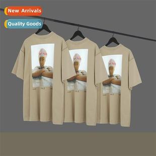 Portra Movie Couple Trendy Short Womens Retro Mens FOG TEE