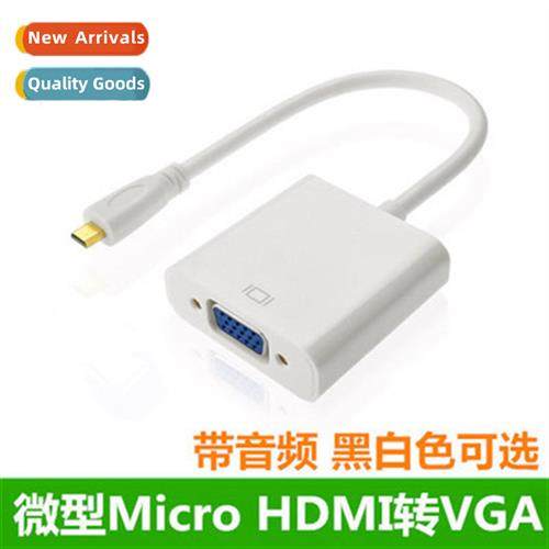 Micro MICRO HDMI to VGA Cable Cell Phe Projector Adapter Cab