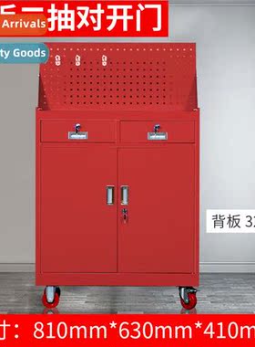 Tool cabinet workshop heavy-duty thickened drawer double doo