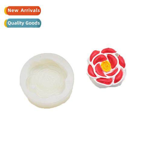 DIY Baking Hanging Roses Plaster Aromarapy Chocolate Drip Cl