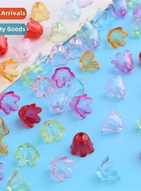 Hmade bead diy full star bell orchid flower material package