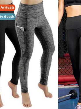 2021 Europe and  Uned States high-waisted hip Slim fness sid