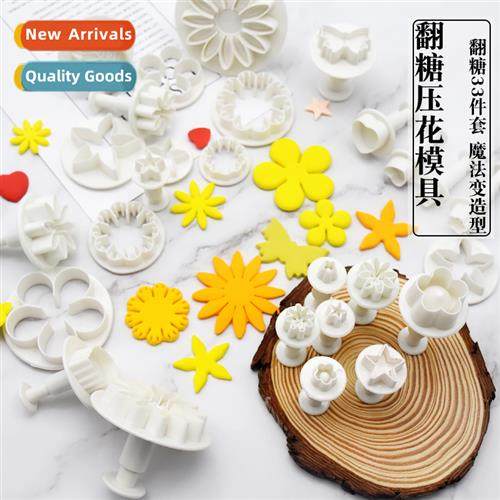 diy baking set 10 models 33pcs cake flip candy mould plastic