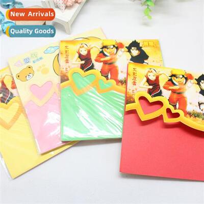 Childrens Hmade Paper Students Colorful Origami Multi-color