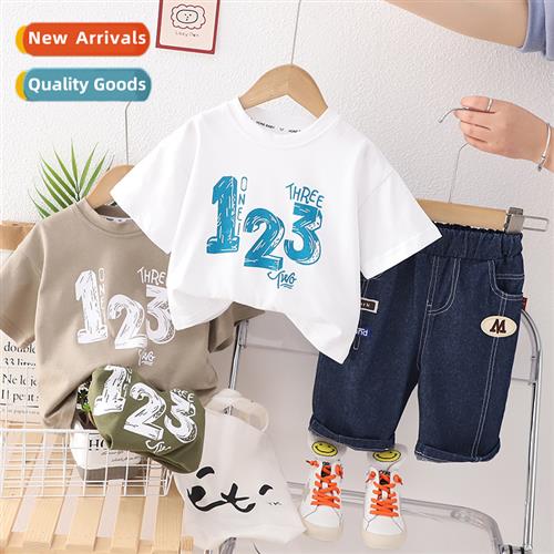 Small  medium-sized childrens summer clothing new childrens