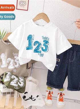 Small  medium-sized childrens summer clothing new childrens