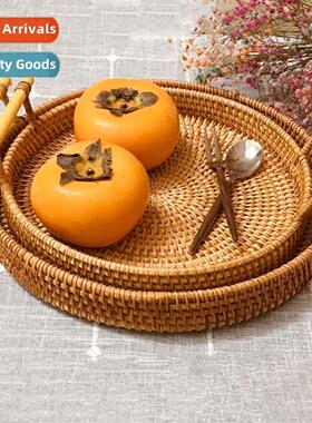 Vietnam Rattan Bread Storage Basket Woven Storage Basket Sna