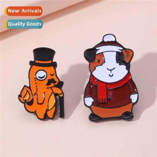 Carto animati Pokém brooch cute gentleman small fire drag b