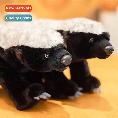African pinto simulati hey badger plush toy doll cloth doll