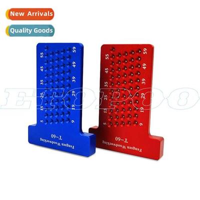 T60 Woodworking Scribing Ruler Hole Scribe Woodworking Scrib