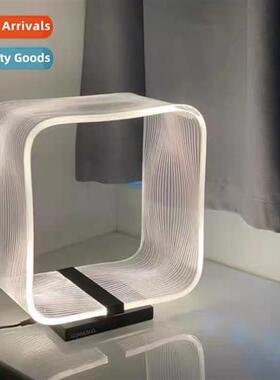 Scinavian -modern table lamp bedroom bedside simple cozy cre