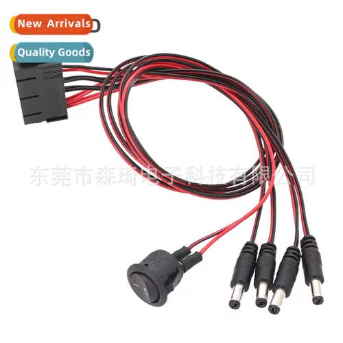 ATX power  24pin to DC male 12V 24pin to DC adapter cable wh