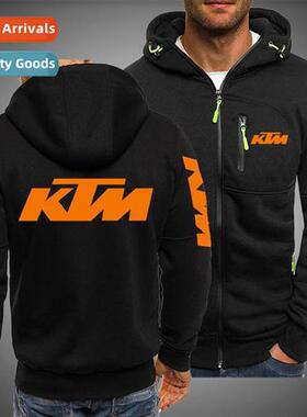 Spring  lg-sleeved top zipper hooded multi-color large size