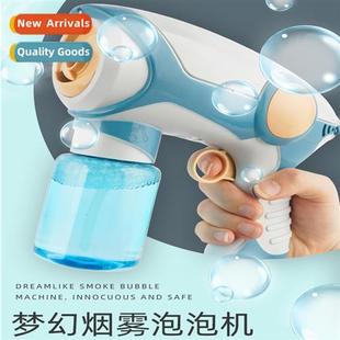 stick girl heart Smoke children gun automatic electri bubble