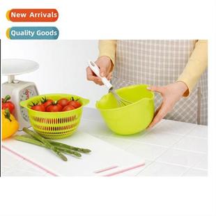 Color Salad Vegetable Imported Blue Basket Fru Japan Bowl