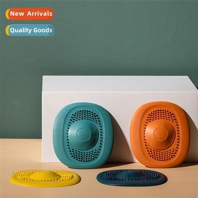 Scinavian style round disc sink anti-blocking floor drain co