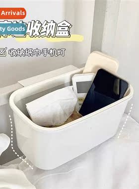 Bedside hanging basket student dormory bedside cell phe shel