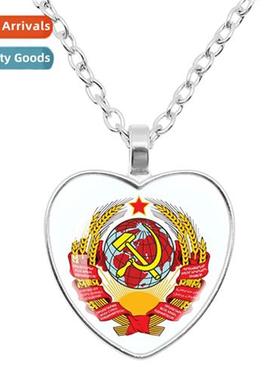 Fashi Cccp Soviet Uni Badge Sickle Hammer Pentagram Gift Jew